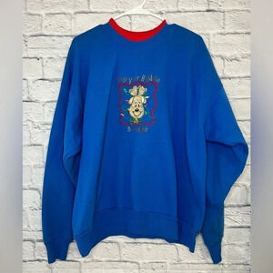90s vintage may your holidays be bright Christmas sweater size XL.